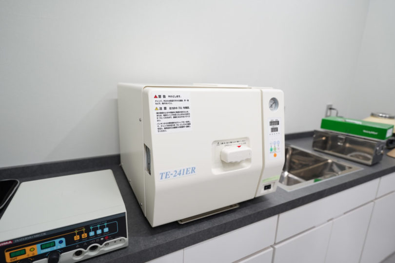 高圧蒸気滅菌機